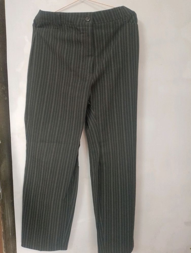 Black Stripes Trouser