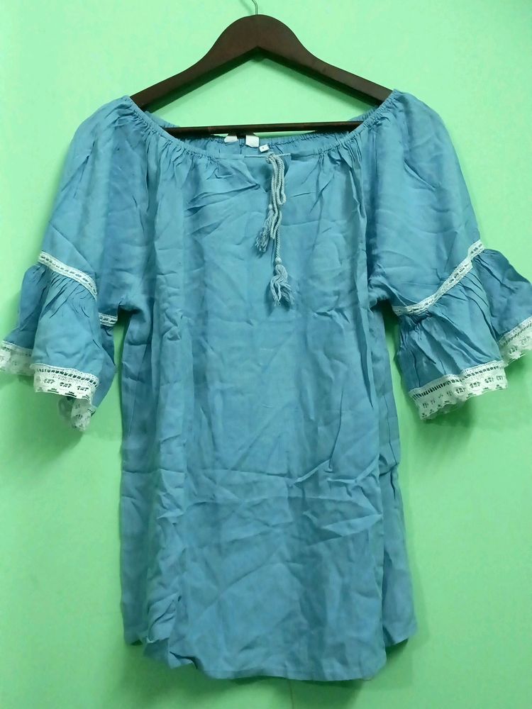 2Bme Light Blue L Top