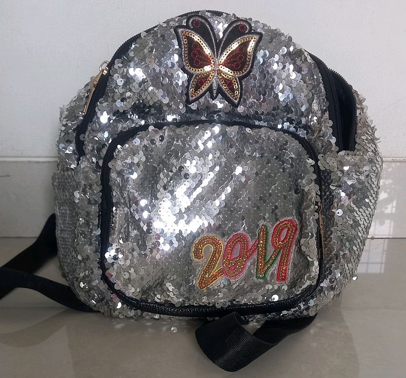 Sequin Trendy Backpack Small