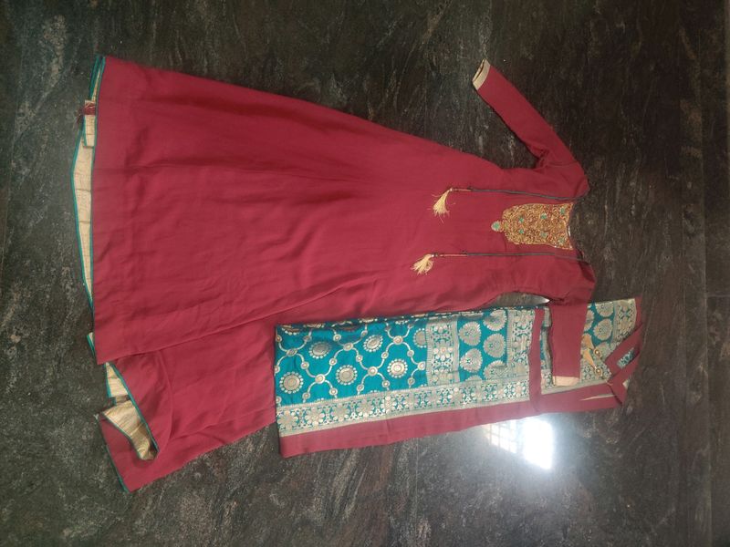 Anarkali Dress With Dupatta