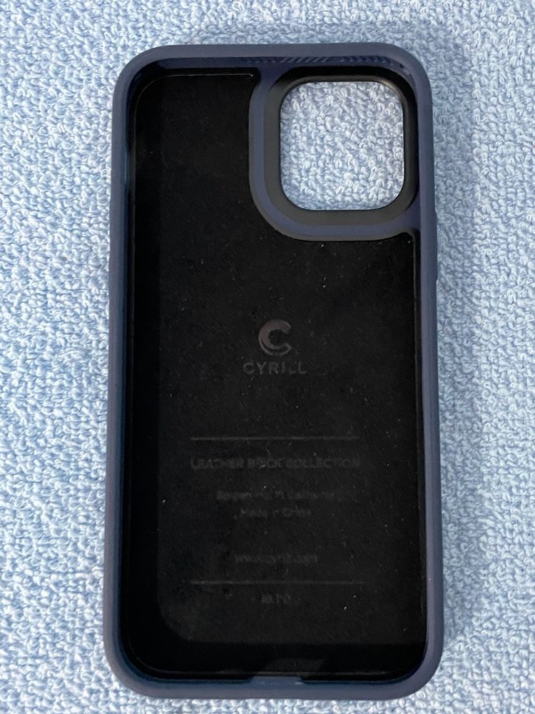 Spigen Cyrill Leather Brick Back Cover