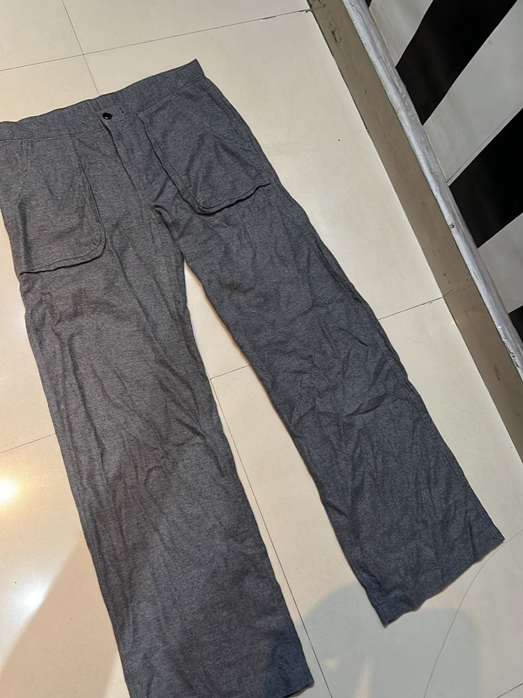 Pintresty Grey Trousers