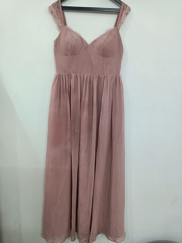 Baby Pink Colour Gown