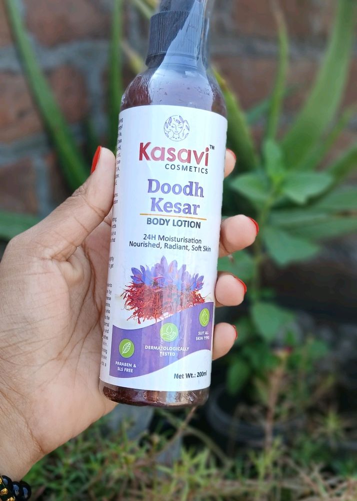 Dhoodh Kesar Body Lotion