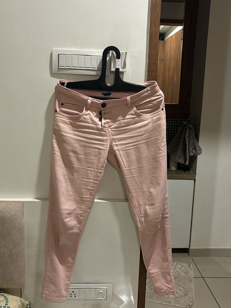 Skinny Pink Jeans