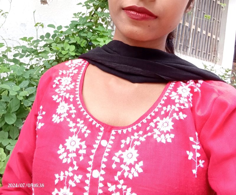 Chickenkari Red Kurti🎀❤️❤️🎀