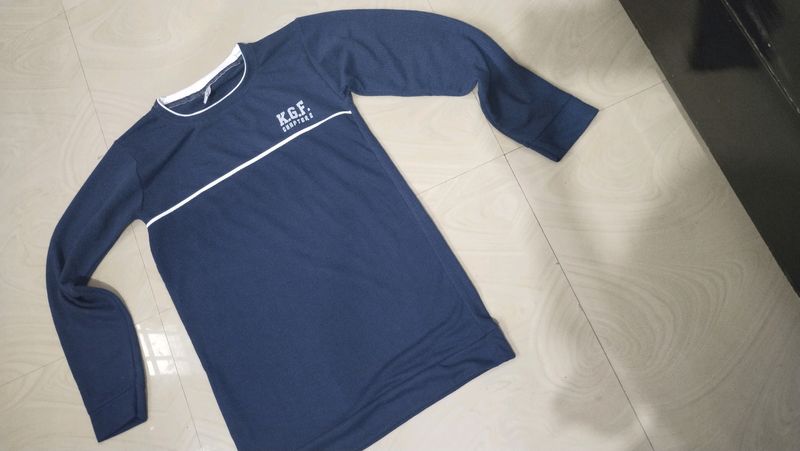 Navy Blue Tshirt For Mens