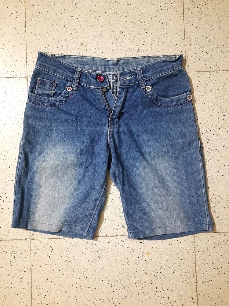 Denim Shorts,