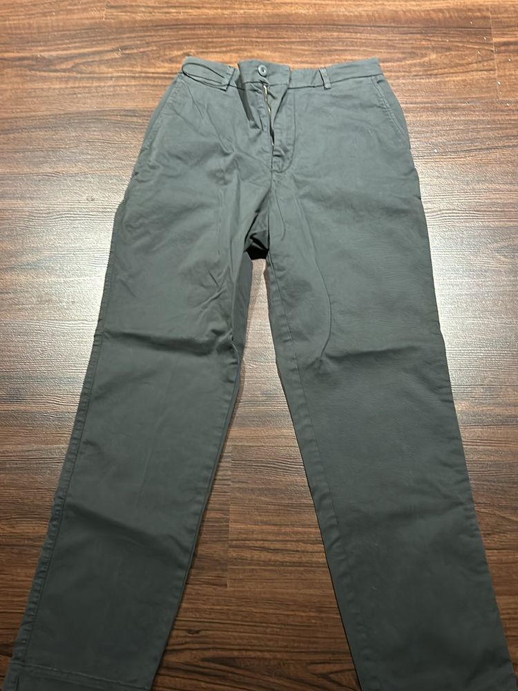 ZARA Grey Relaxed Fit Pants