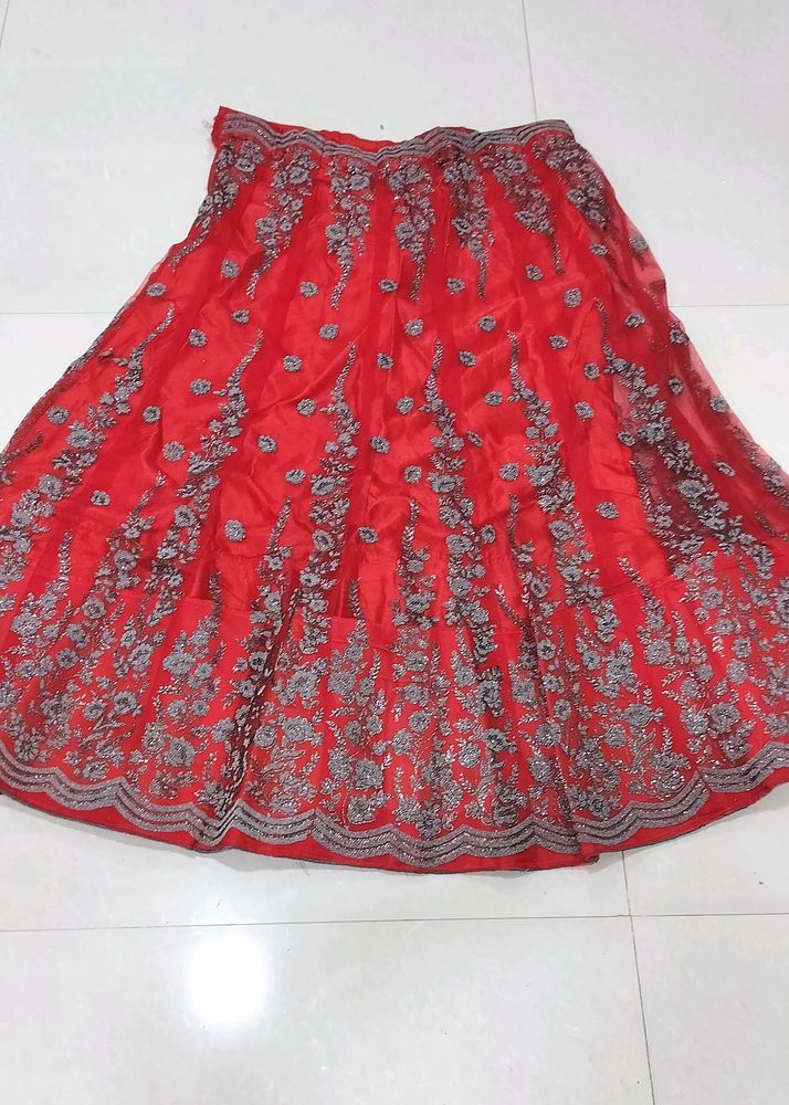 Red Lehenga