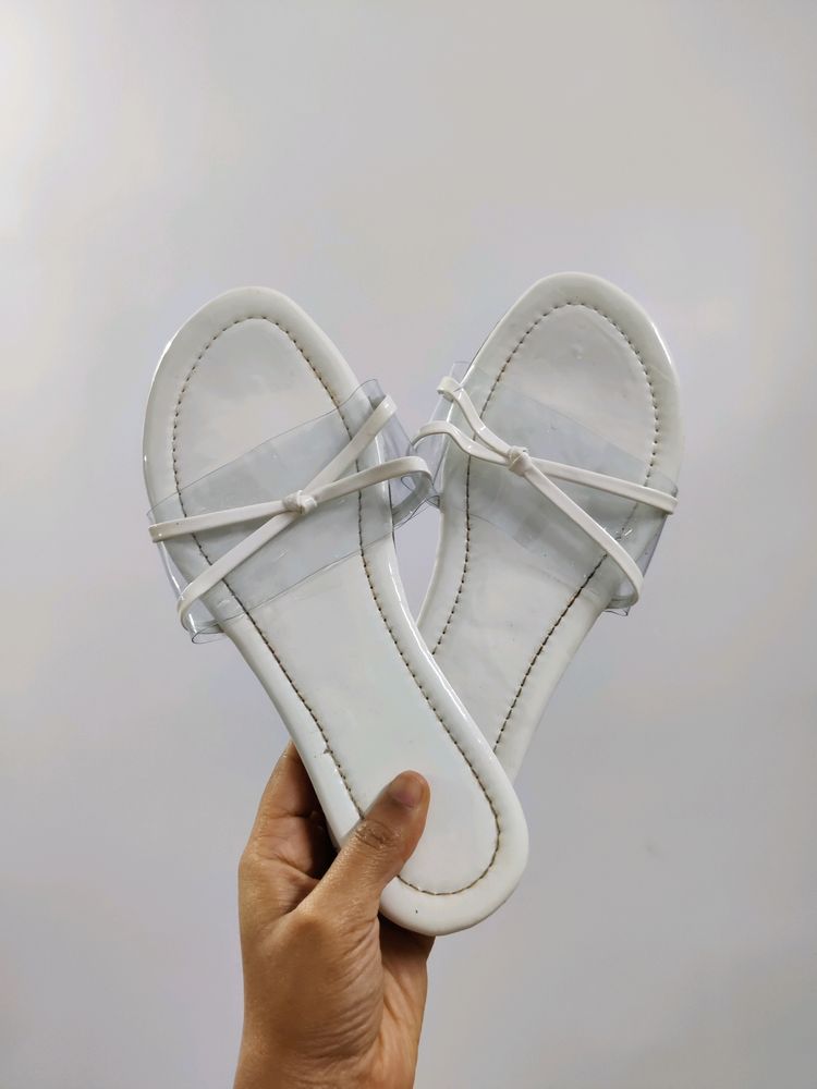 New White Flats For Women