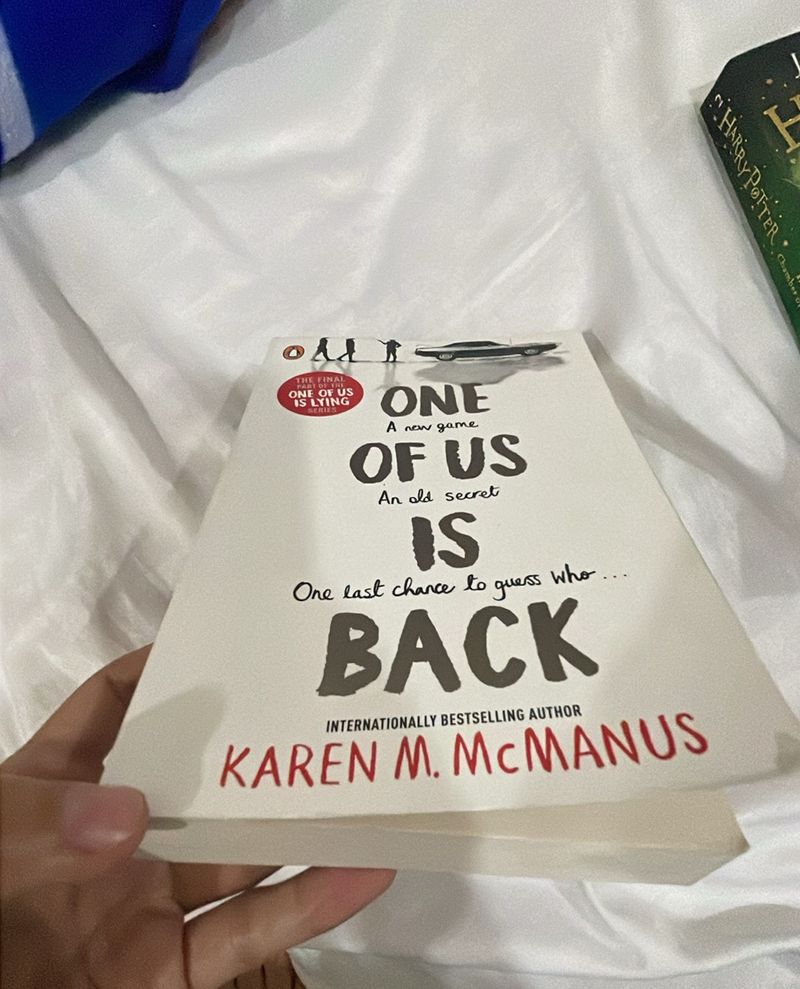 One Of Us Is Back By Karen M.McManus