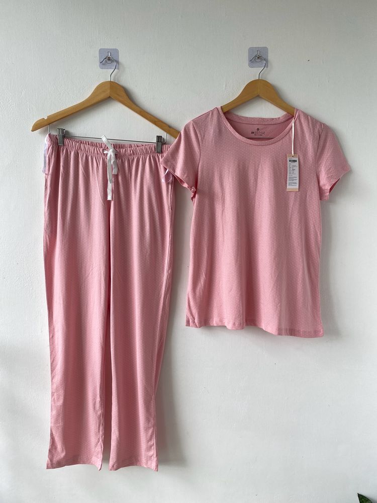 Pink Pyjamas Set