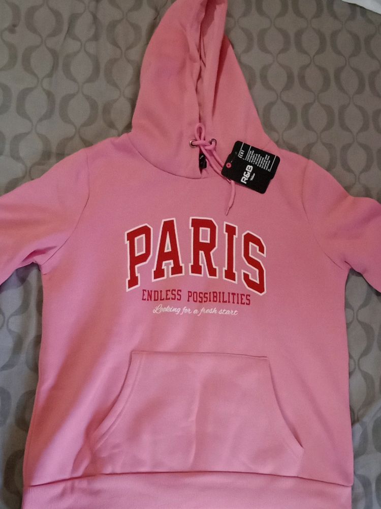 Pink Imported Hoodie