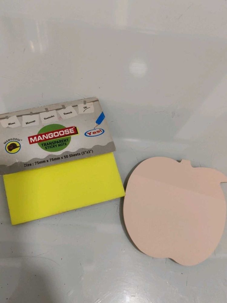 TRANSPARENT STICKY NOTES