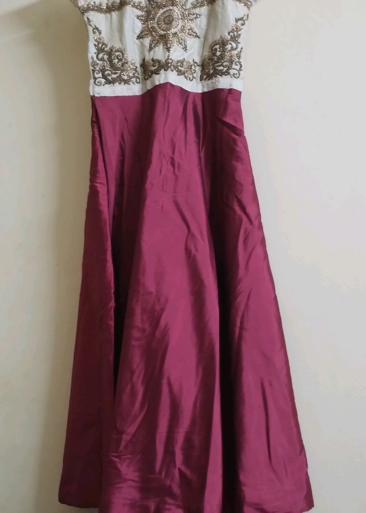 Ethnic Stone Work Gown