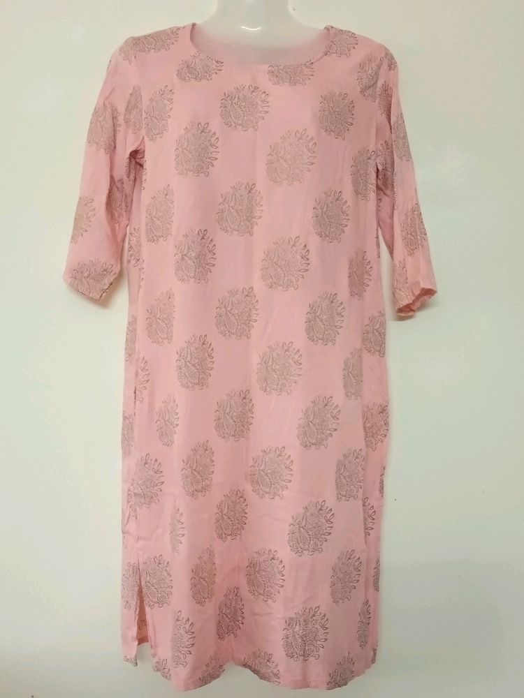 Pretty Peach Kurti