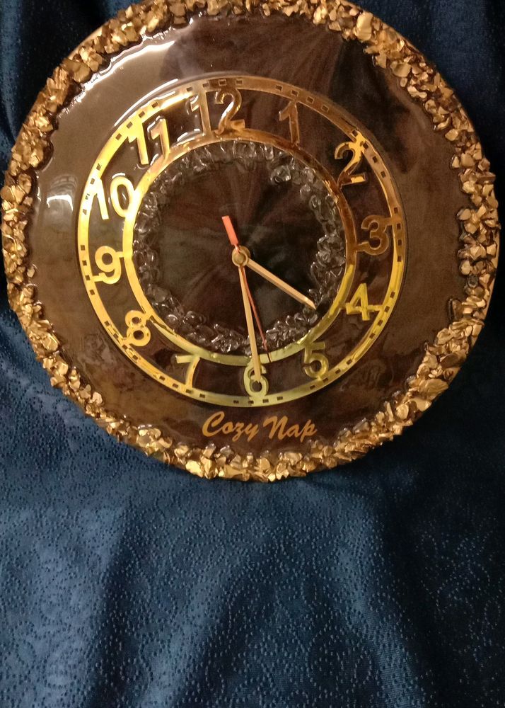 Resin Wall Clock