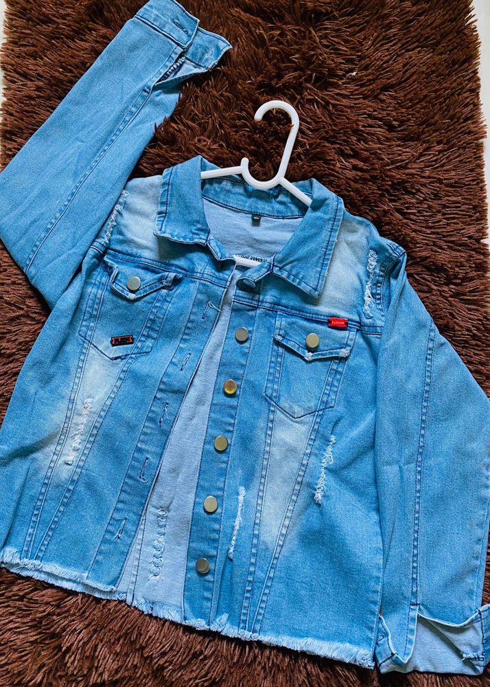 Light Blue Demin Jacket