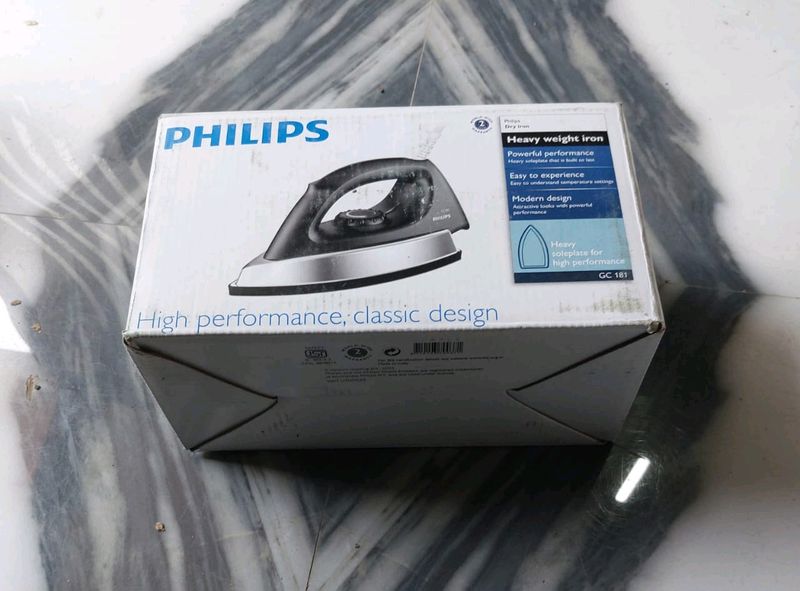 New Philips Dry Iron Gc181