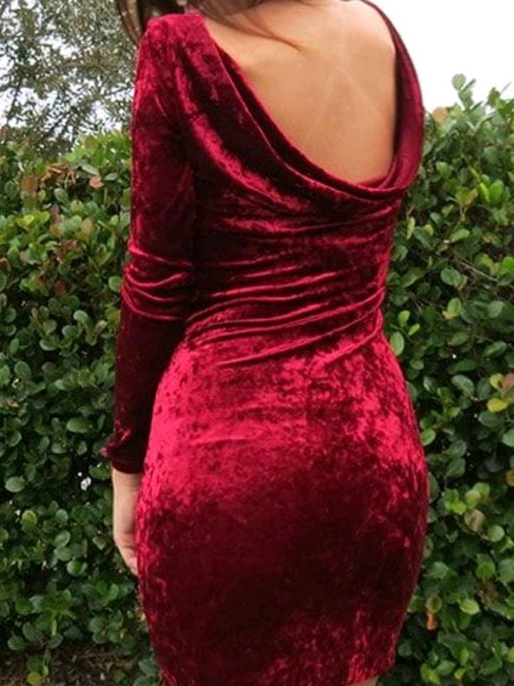 Velvet Sexy One Peice For Party