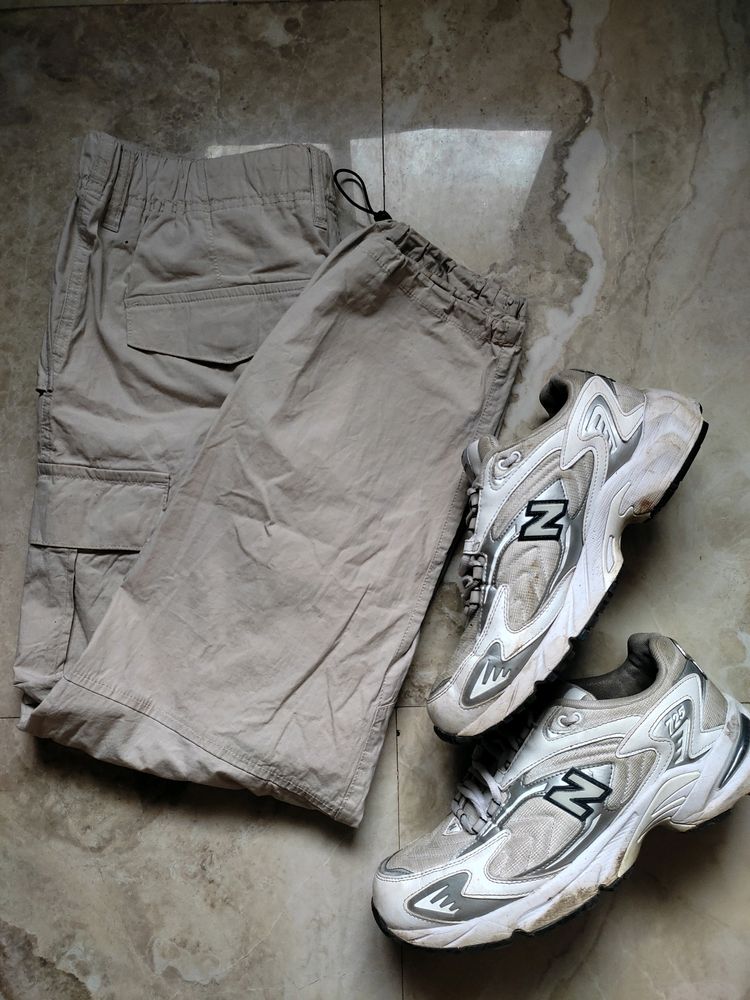 H&m Cargo Trousers Relaxed Fit