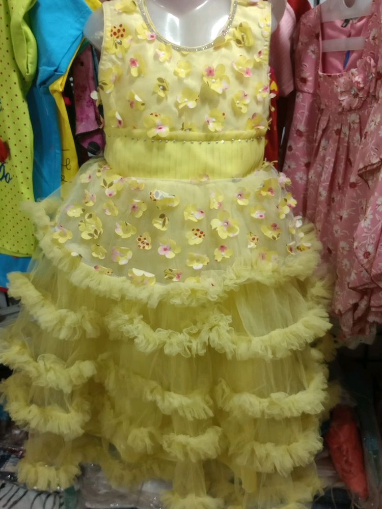 Princess Frock Yellow 💛