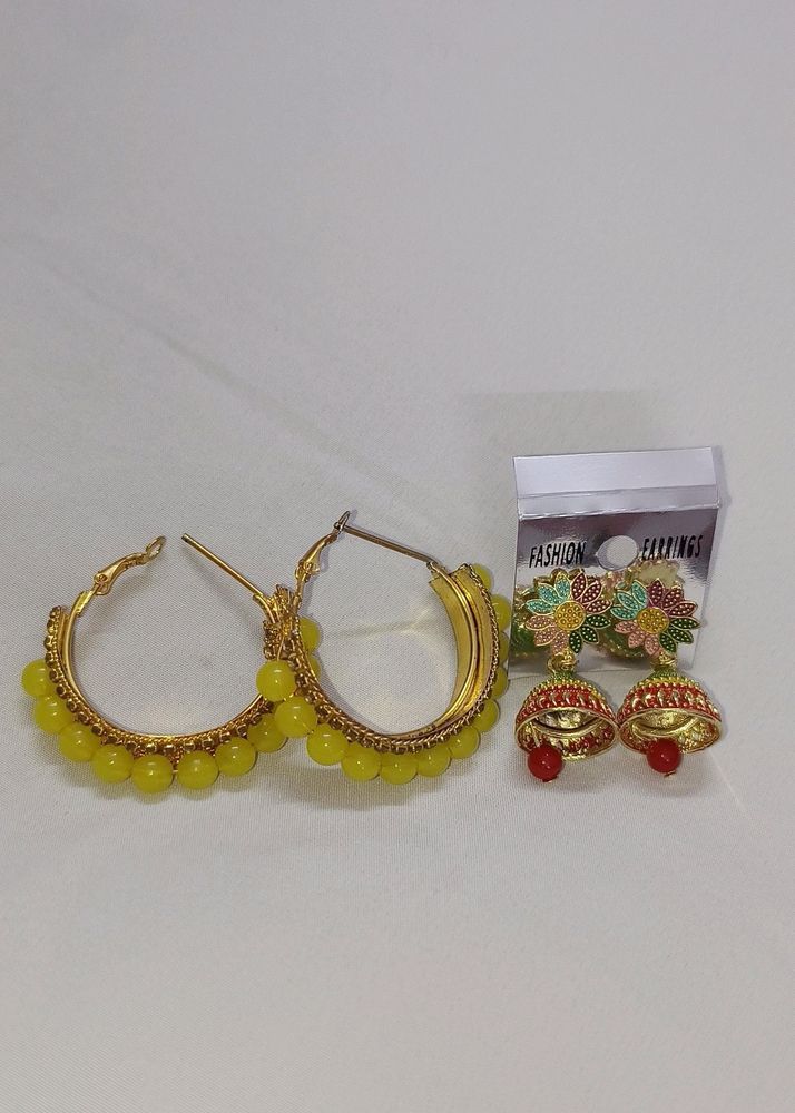 Combo Of Earrings And Ring