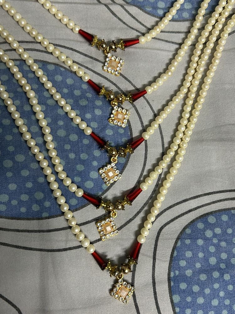 sherwani Necklace/Moti Mala for Men