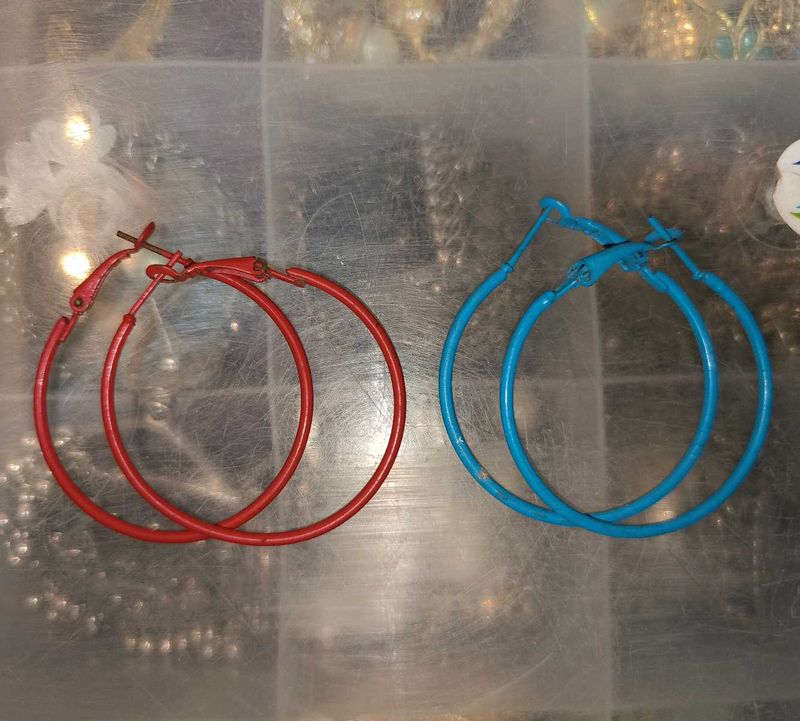 Red And Blue Hoops