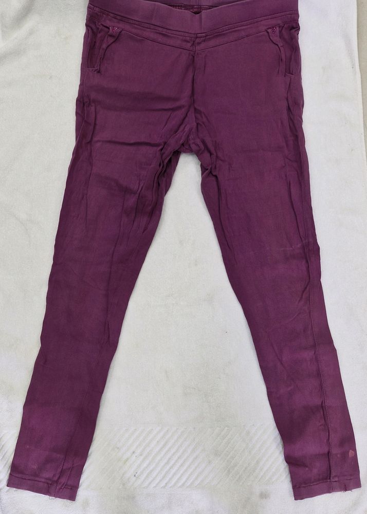 Purple Jeggings