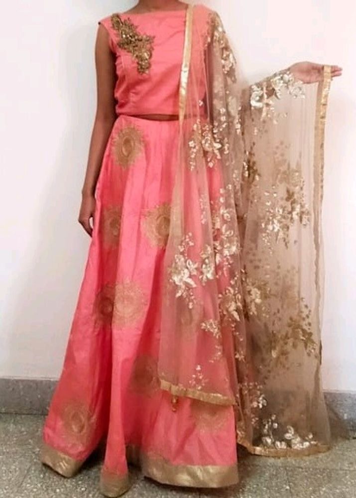 Pink Lehenga Choli