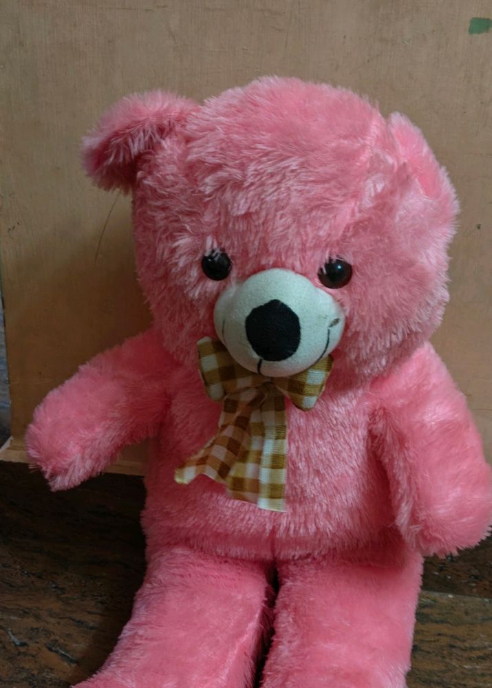 Pink Fur Teddy