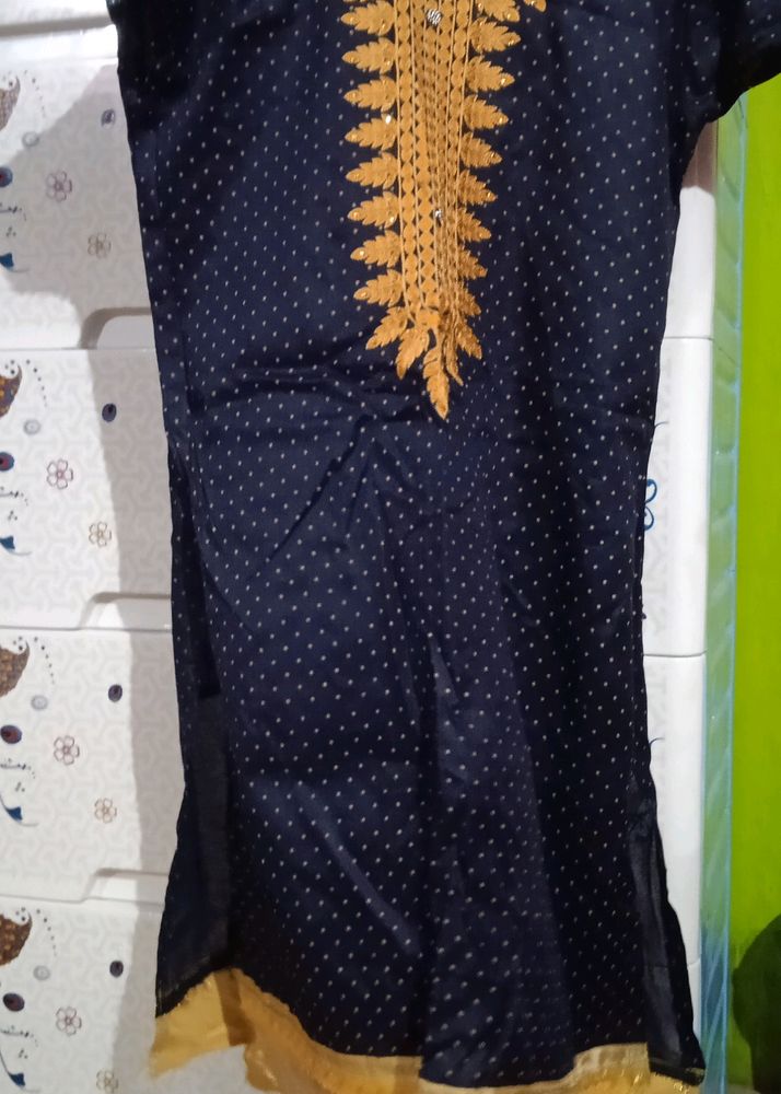 Never Used Churidar Suits With Cotton Lylin