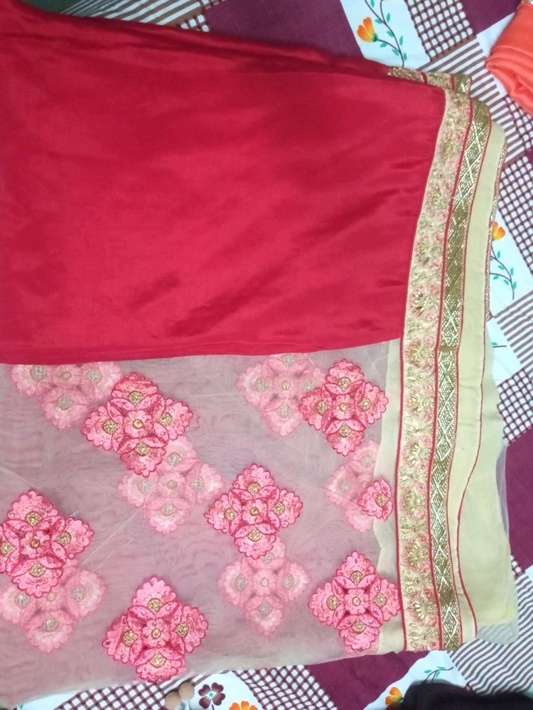 2 SHADE Saree