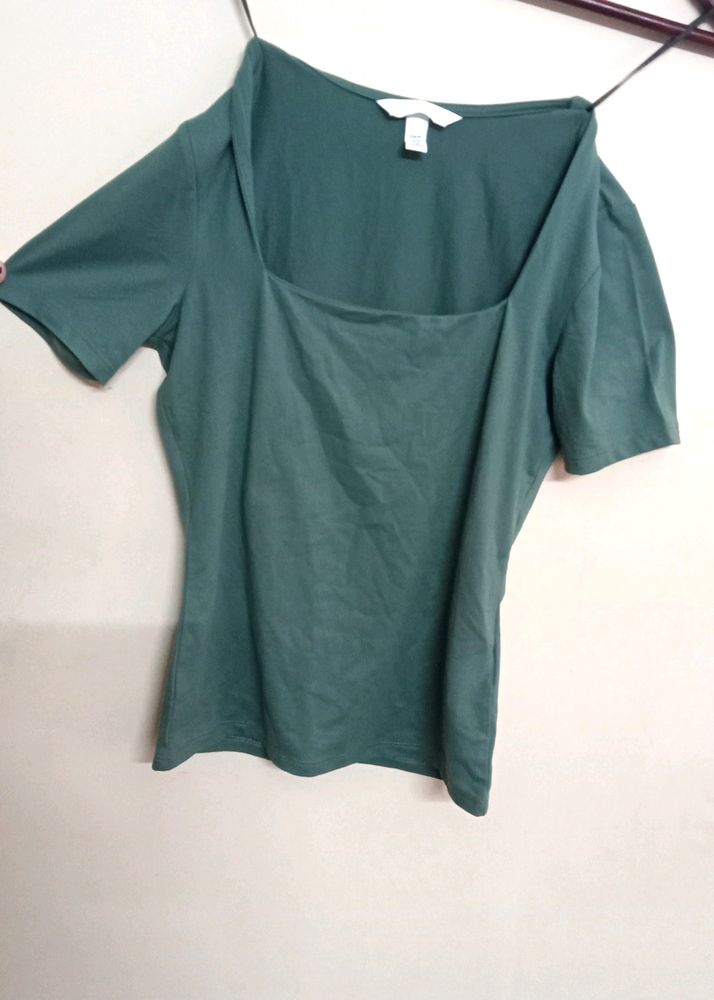 SWAP H&M Square Neck Top (Women)