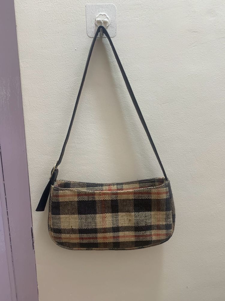 Jute Shoulder Bag