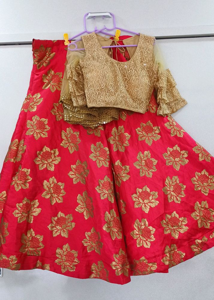 Navratri Pink Chaniya Choli 🌷