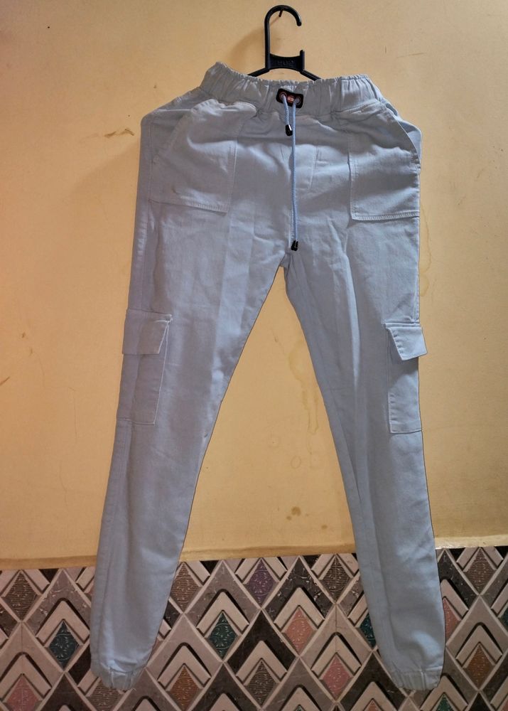 Blue Cargo Pant (Joggers Jeans)