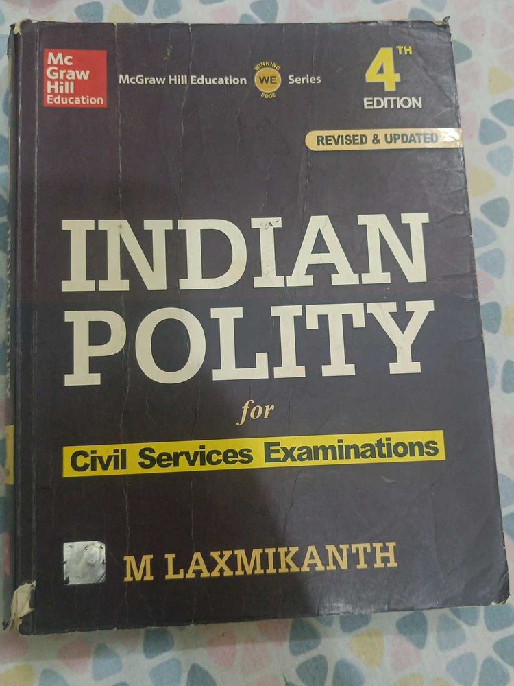 INDIAN POLITY BY LAXMIKANT.