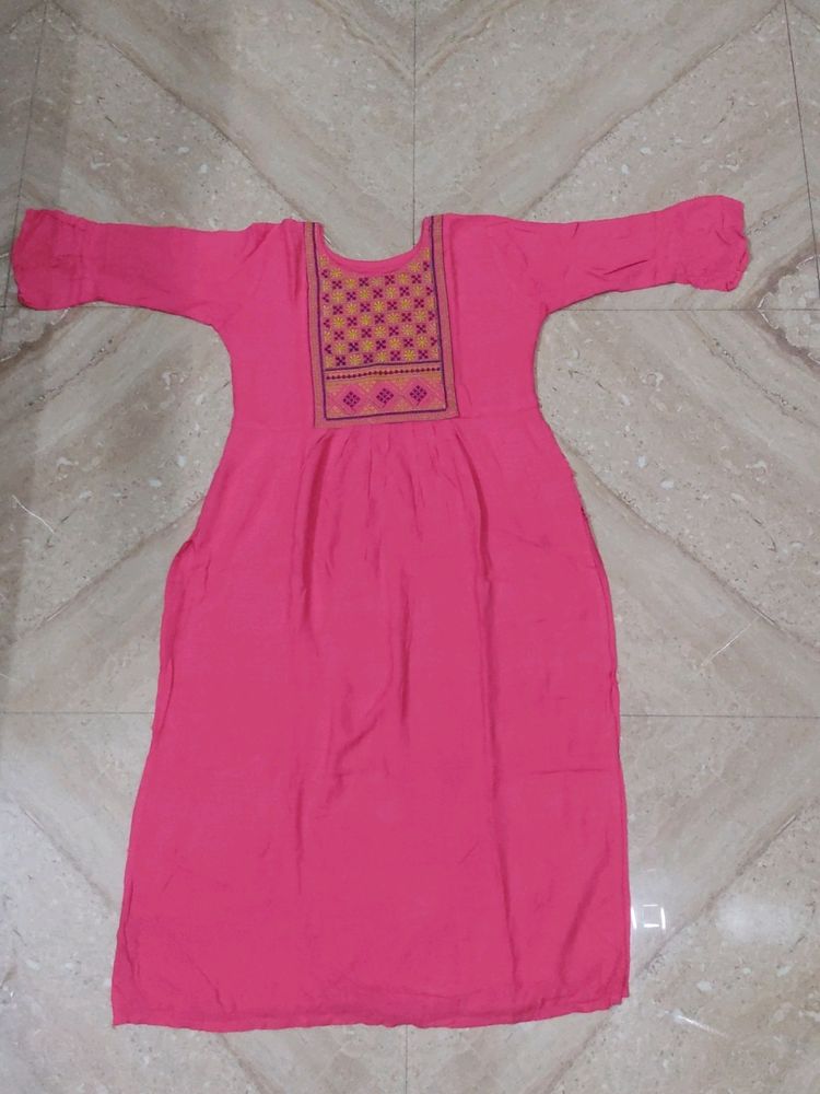 Kurta Carrot Colour