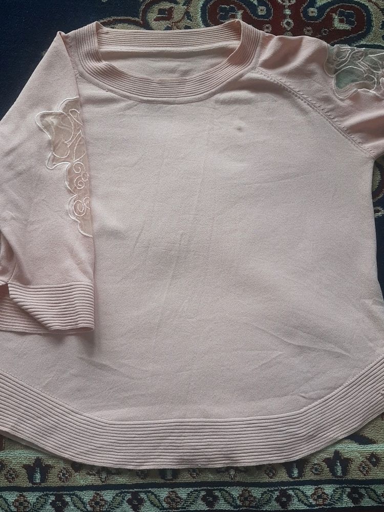 Pink Top In Good Condition