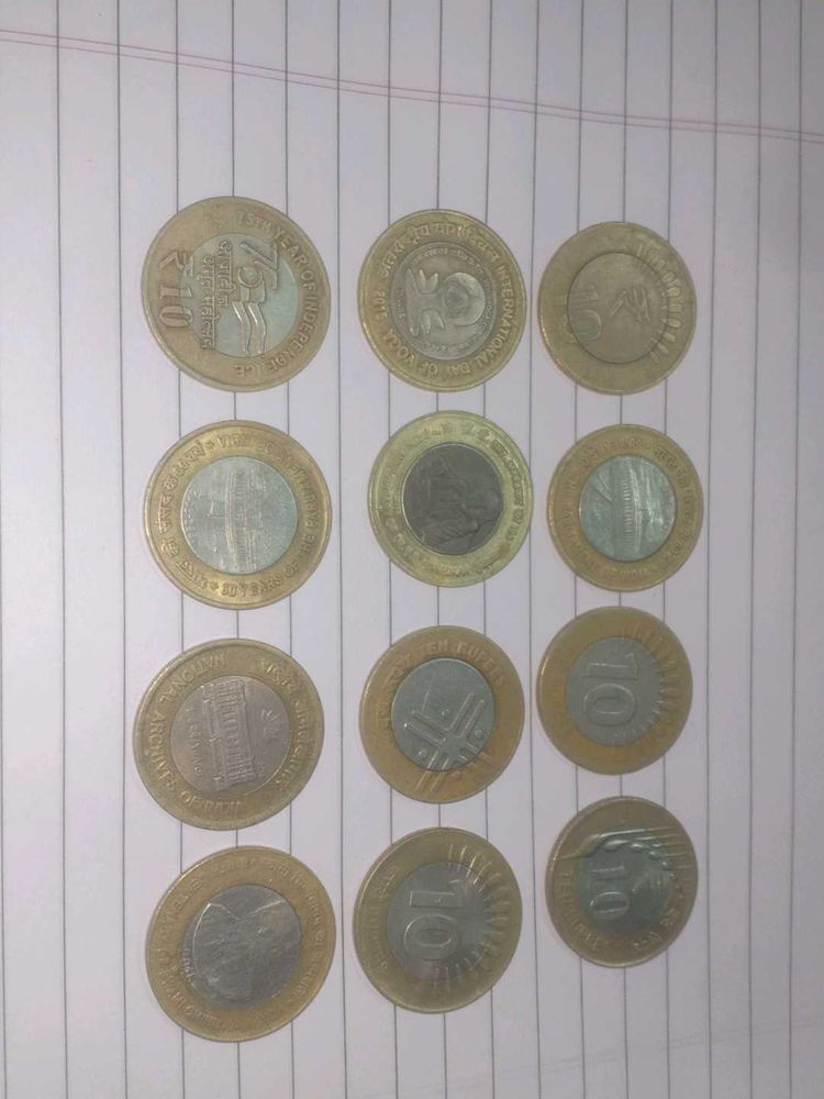 Rare Coin Combo Of 12 Piece