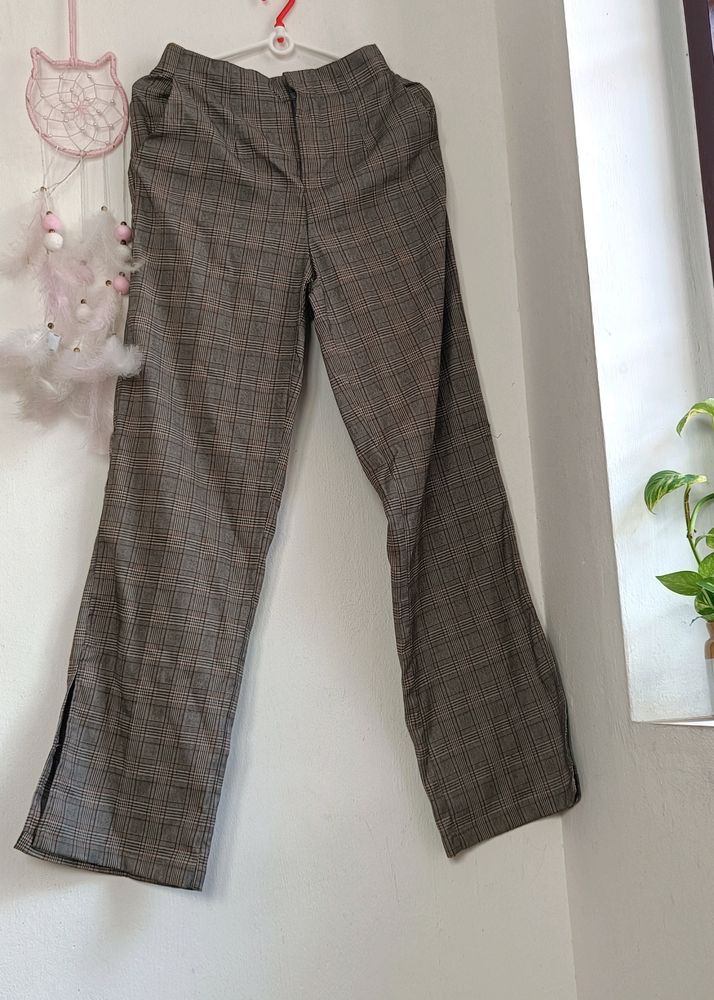 Chequered Women's Pants