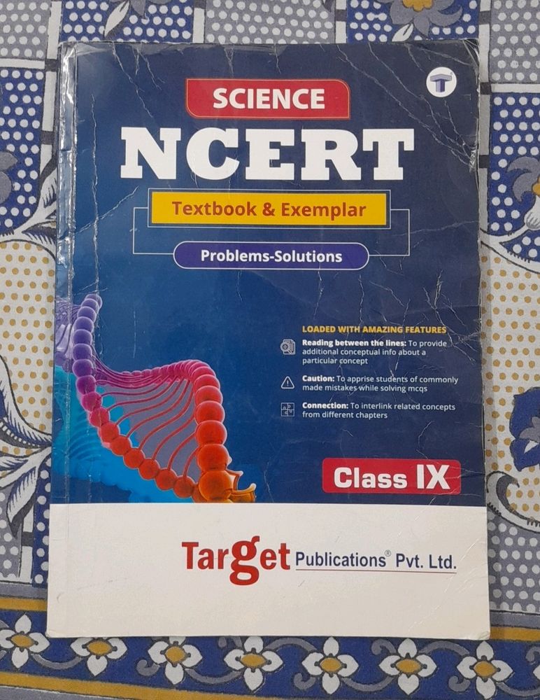 NCERT Science Textbook & Exemplar For Class 9