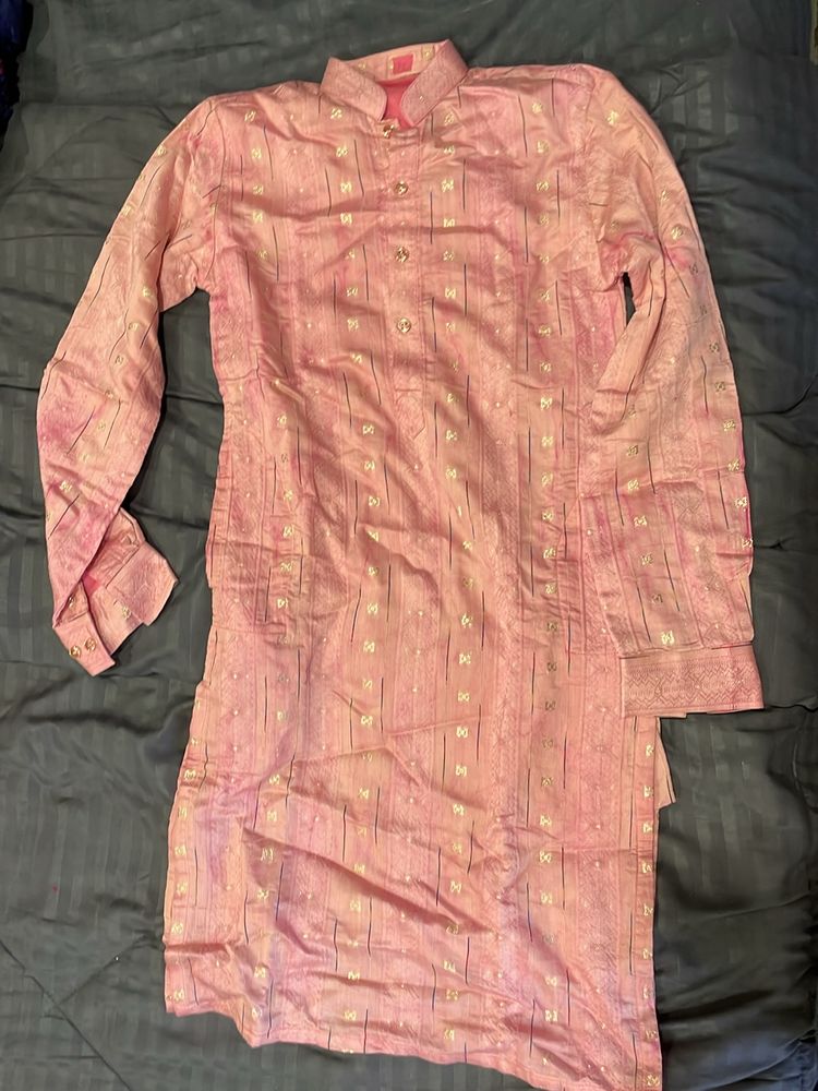 Pink Kurta for boys