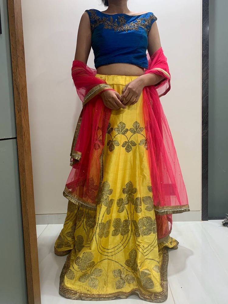 Lehenga Crop top