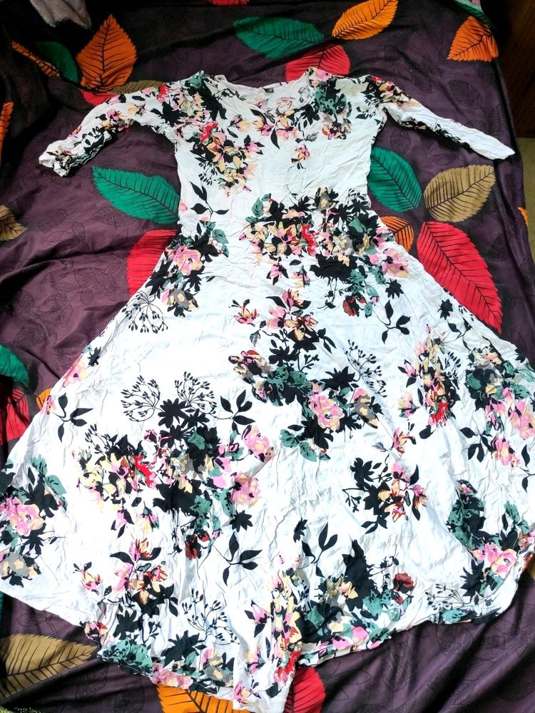 Flora Printed Gown | Size M