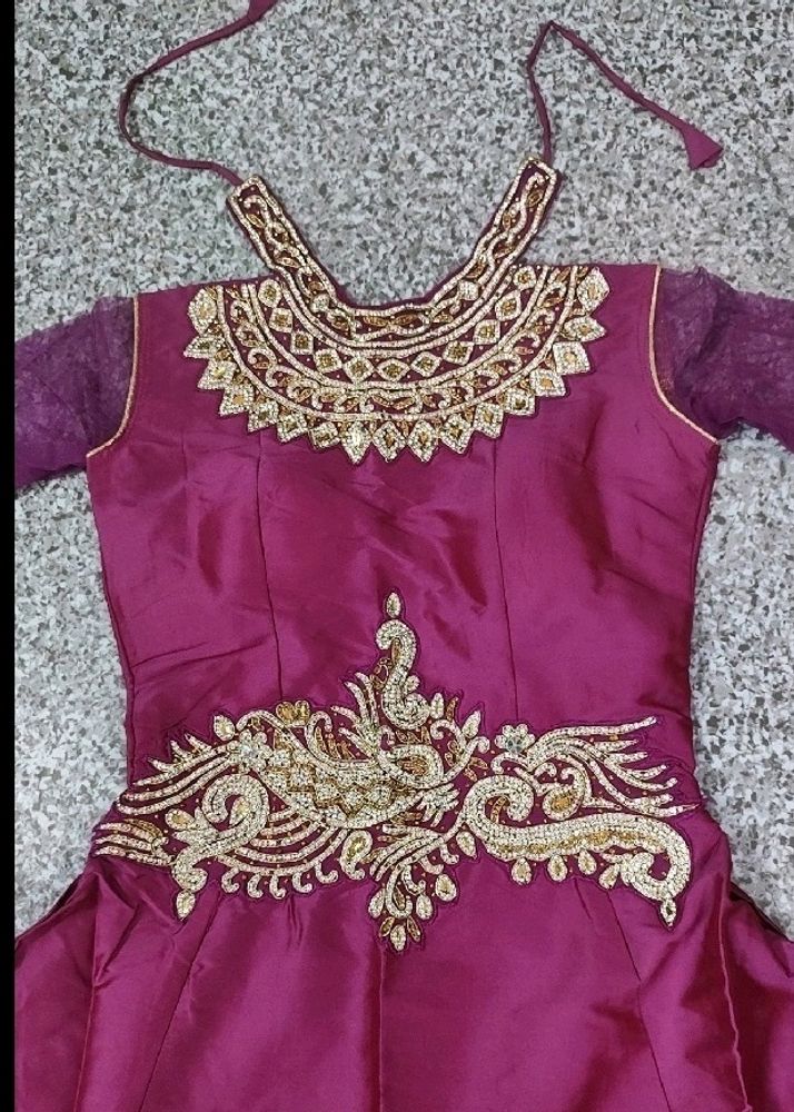 Ethnic Padded Gown Set