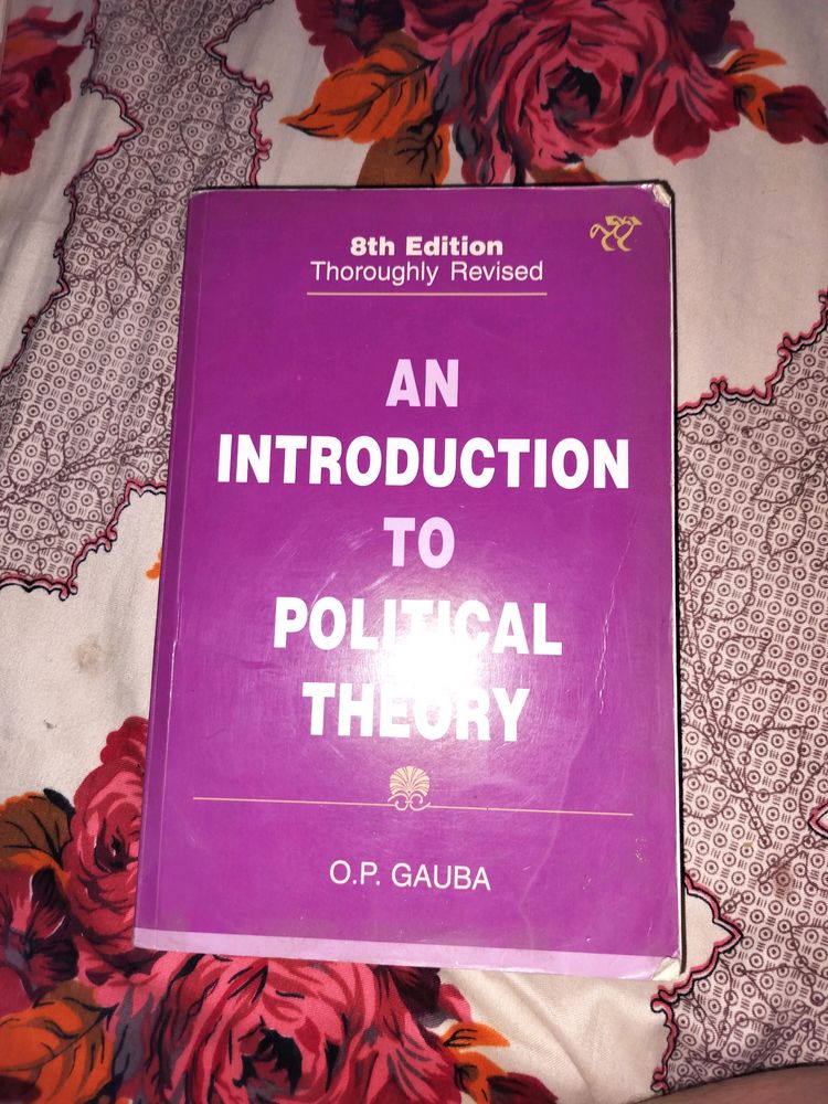 Political Science Book For College Students